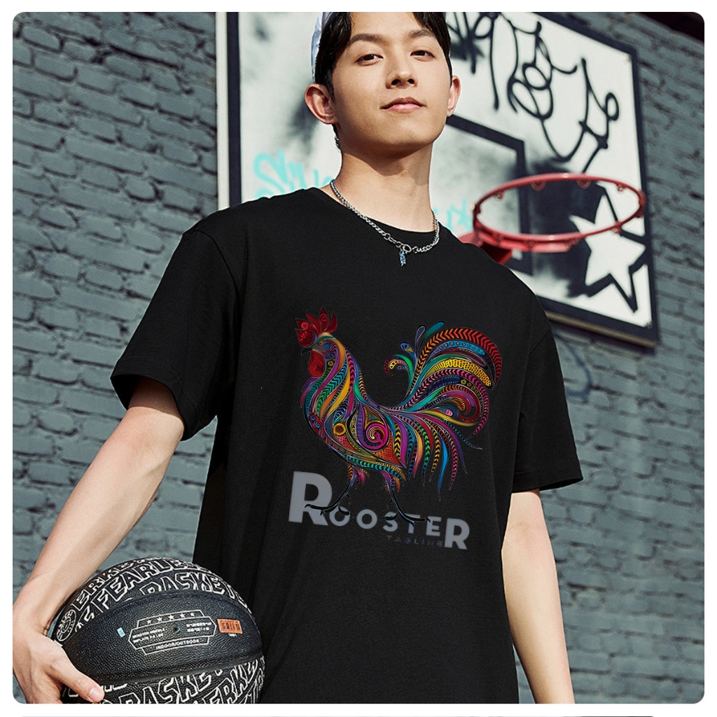 D576เสื้เสื้อยืดแขนสั้ง ผ้านุ่มยืดได้ใส่สบายฯ ลายแฟชั่งสวยน่ารักใส่ได้ทั้งชายและหญิง - รูปที่ 6