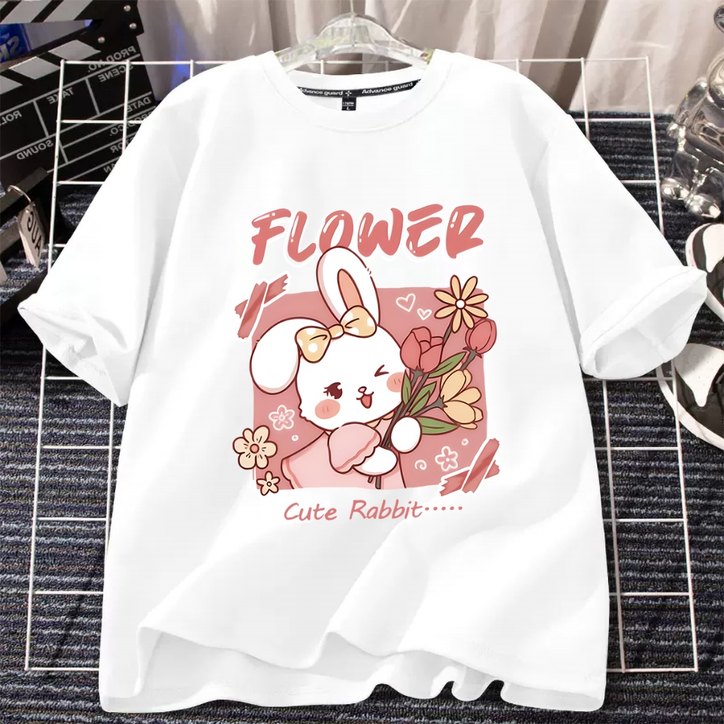 D581เสื้อยืดแขนสั้ง สำหรับชายและหญิง ลายสวยแฟชั่งนานาชาติร์**ปลีก-ส่ง - รูปที่ 3