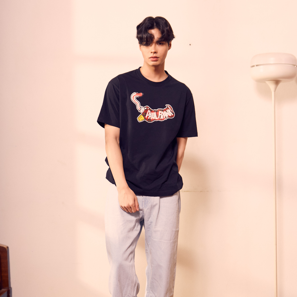 PAUL FRANK เสื้อยืดผู้ชาย MENS TEES COLORFUL SQUEEZE TOOSTPASTE