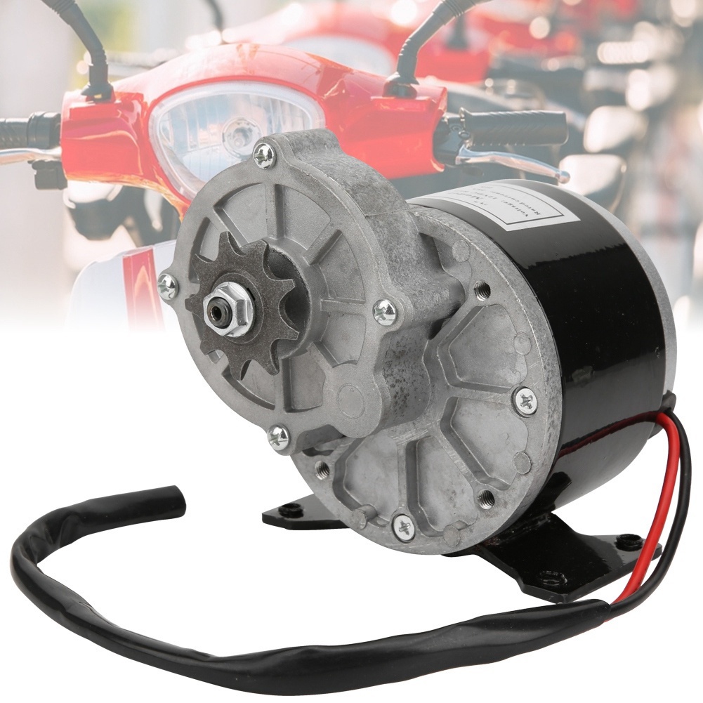 รับประกัน 3 ปี มอเตอร์ทดเกียร์ 24V/12V 306RPM 250W รูปที่ 8