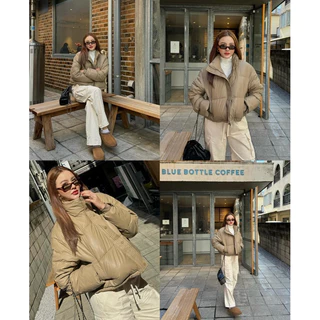 MALIMAYS - Mini Puffer Jacket แจ็คเก็ตขนเป็ดทรงครอป