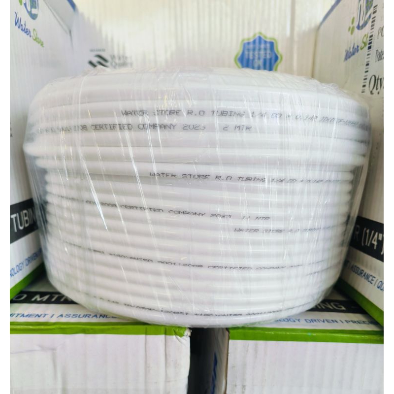 สาย WAR TER STORE R.O TUBING 1/4 OD  ORGANICTC-D2 ขนาด 2 หุน 100-300 เมตร