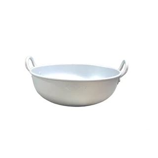 กระทะเเขกมีหู ทอดโดนัท ตรา 3A FRY PAN