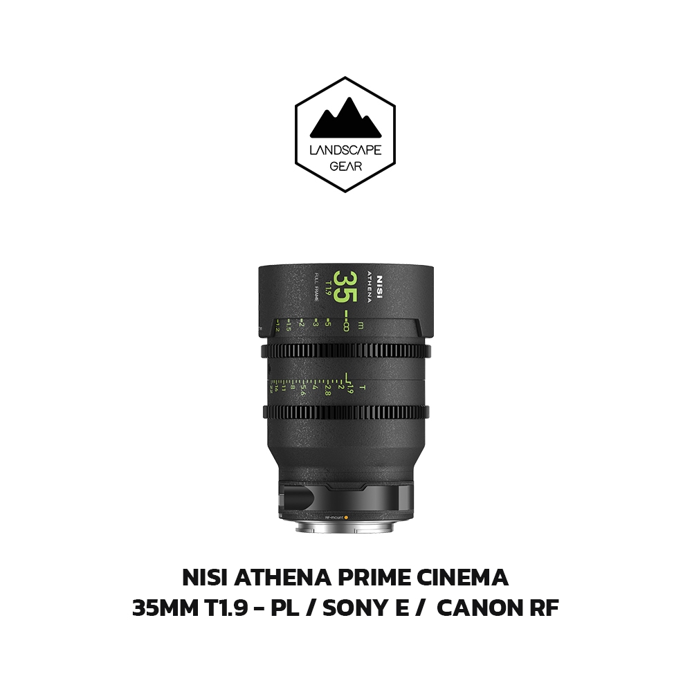 NiSi Athena 35mm T1.9 Cinema Lens เลนส์ซีนีม่า