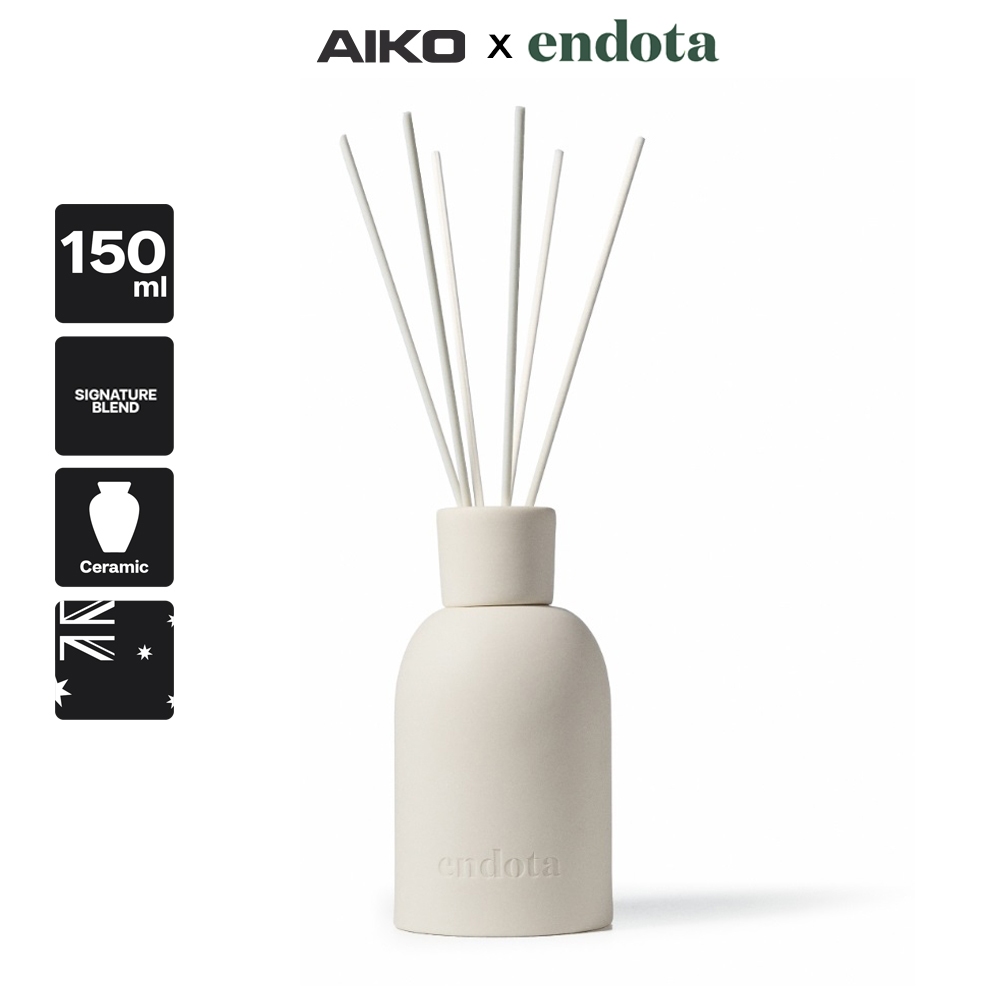 AIKO endota น้ำมันหอมระเหยปรับอากาศ กลิ่น ก้านกระจายกลิ่น 150ml Signature Blend Reed Diffuser