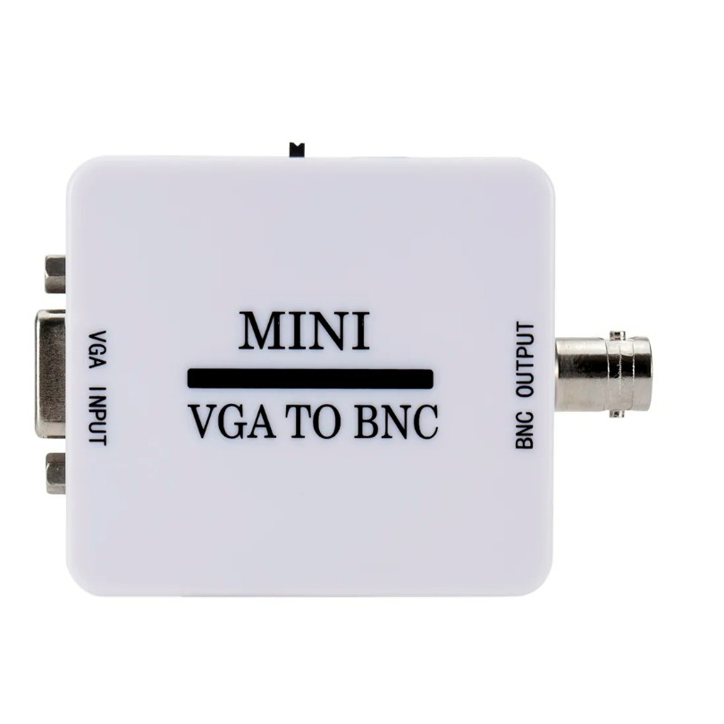 กล่องแปลงวีดีโอ VGA to BNC ,VGA to BNC converter แปลงภาพจากทีวีเป็น สายrg VGA เป็น BNC,อะแดปเตอร์แปลงสัญญาณ VGA ด้วย BNC