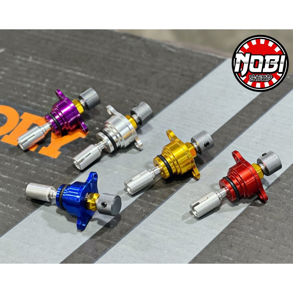 ตัวปรับรอบเดินเบา เรือนลิ้นเร่งCBR250 มีโอริง งานCNC คุณภาพ มี5สีให้เลือก