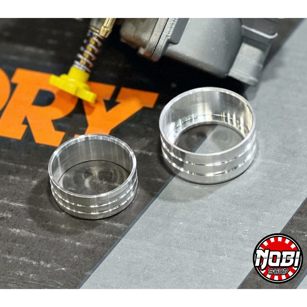 ปลอกสวมตูดคาร์บูDASH - N-PRO เพื่อขยายคาบูแดชใส่คอหลีดMIO/ปลอกสวมตูดคาร์บูN-PRO ใส่SONIC/CBR งานมิเนียมอย่างดี
