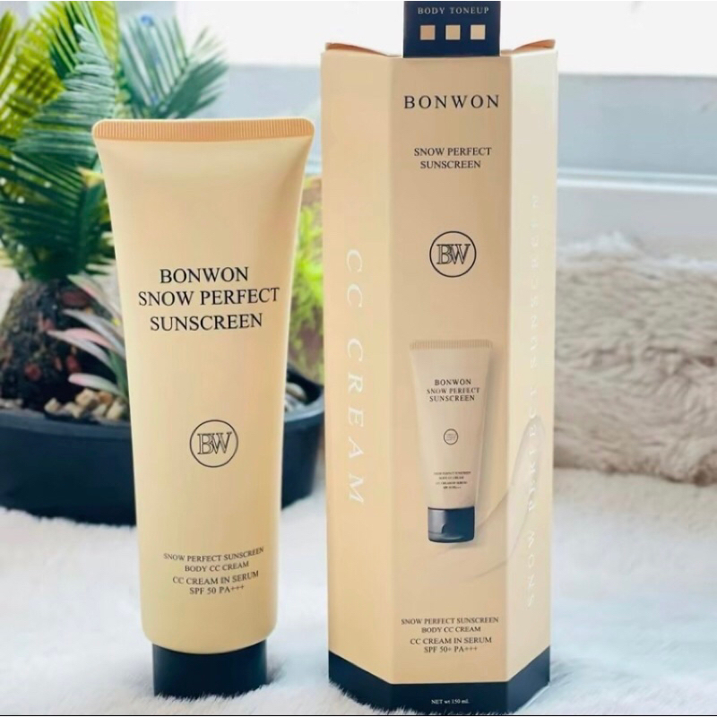 ครีมกันแดดBONWON ผิวขาวกันน้ำ 150ml