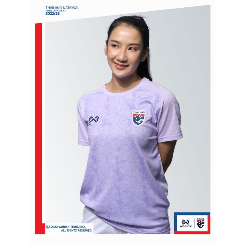แท้100% เสื้อเชียร์ทีมชาติไทย ปี2022/23 (Cheer Version) Warrix