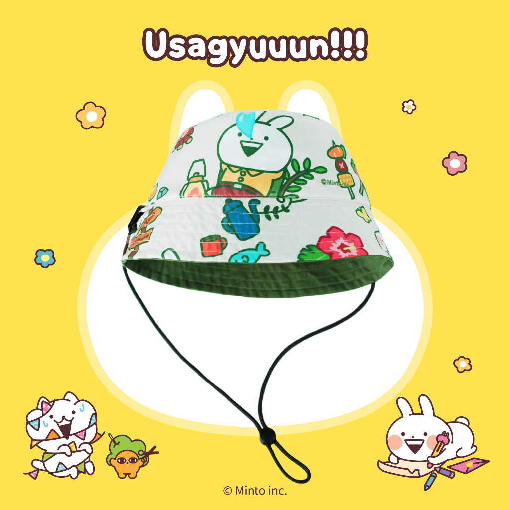 Usagyuuun Hat Camping Green