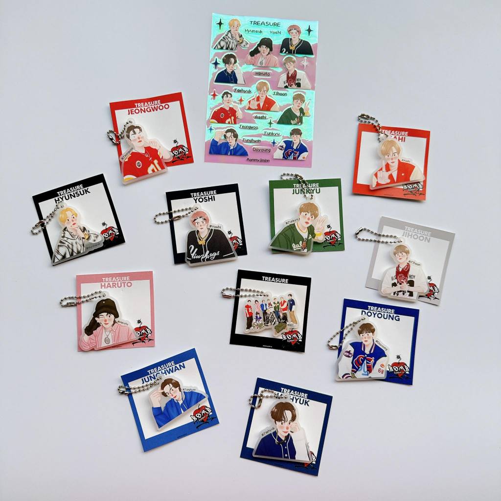 Keychain เทรเชอร์ B.O.M.B by mommyjiminn