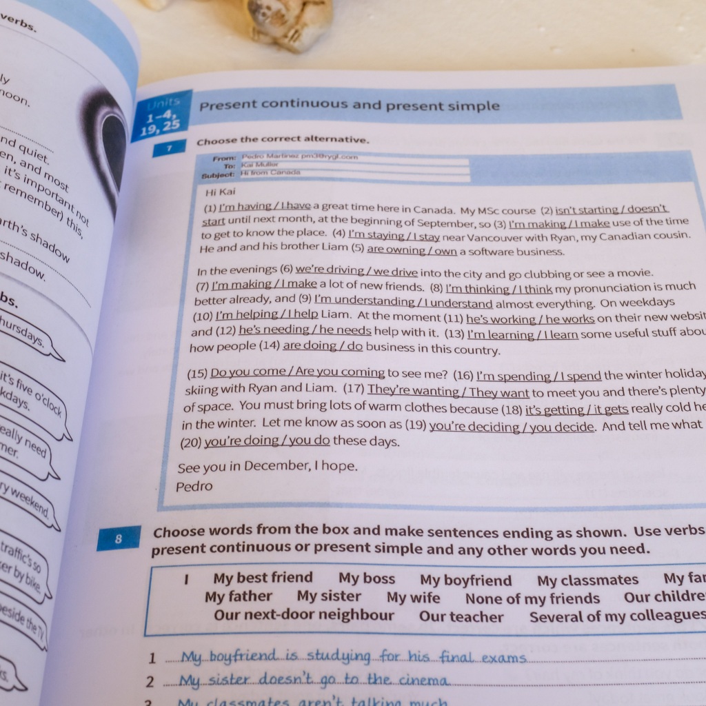 ENGLISH GRAMMAR IN USE （Supplementary Exercises）ไวยากรณ์ภาษาอังกฤษ สมุดแบบฝึกหัด คุณภาพดีสุดๆ - รูปที่ 5