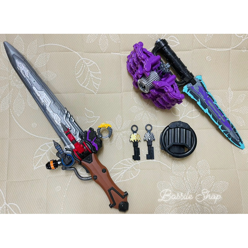 Dx - Ohger Calibur & Kumonos Slayer ~ อาวุธแปรงร่าง (นอกกล่อง) จากขบวนการราชันย์ คิงโอเจอร์ Ohsama S