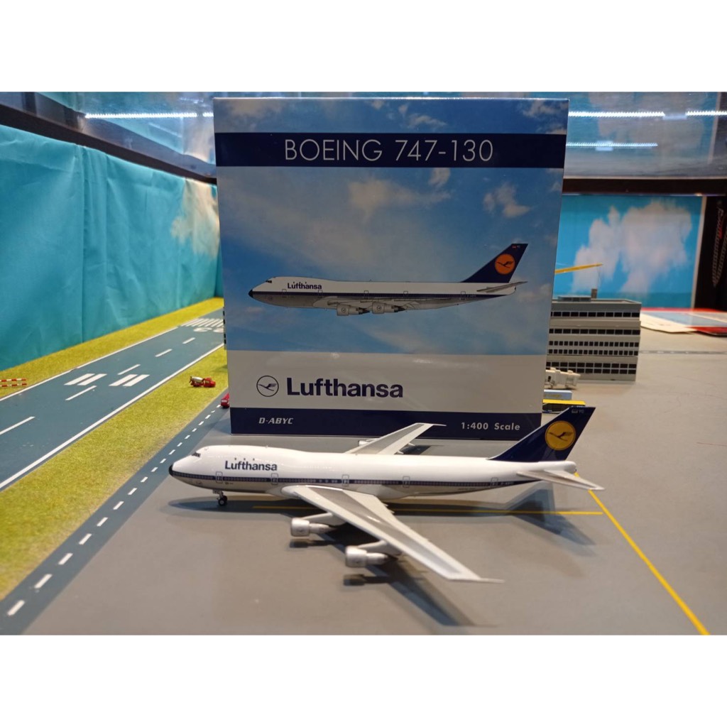 Phoenix Model [04559] 1:400 Lufthansa B747-100 D-ABYC - Polished belly