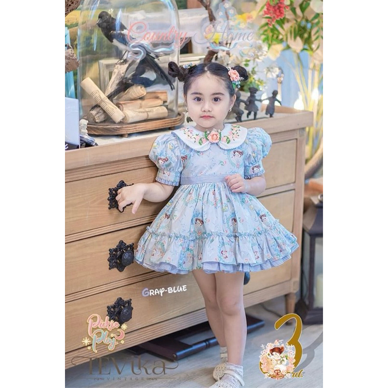 Tevika Vintage New เดรส Size 90