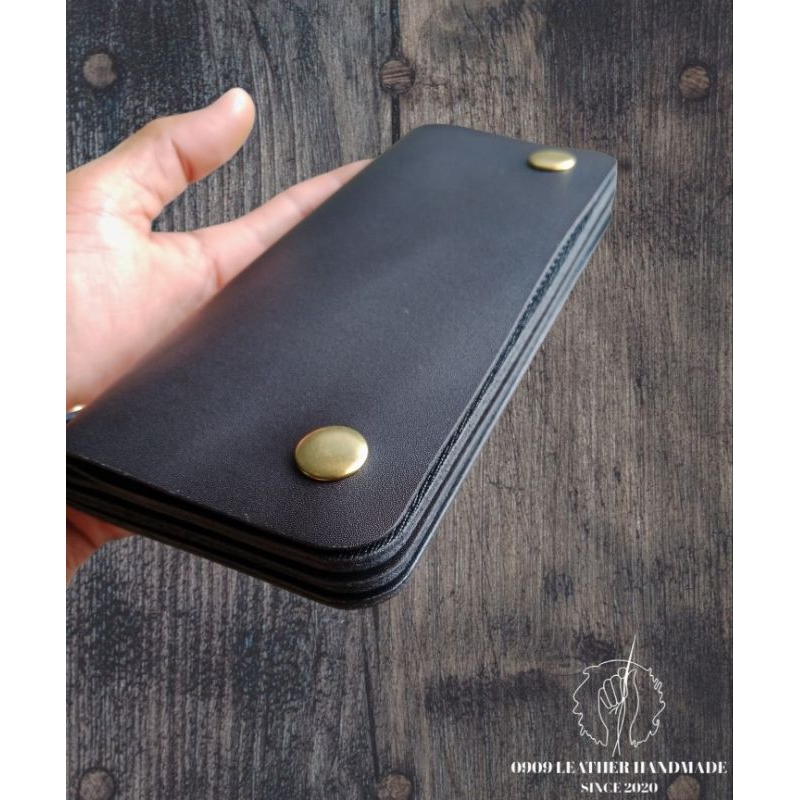 Long Wallet Biker(อะไหล่ทองเหลืองแท้ทุกจุด)