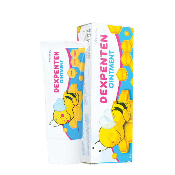 Dexpenten Ointment 35g. ครีมบำรุงผิว เด็กซ์เพนเทน ออยเมนท์ เด็กเพนเทน ออยเมนท์