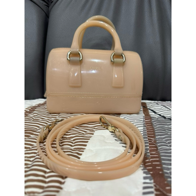 พร้อมส่ง*กระเป๋าหมอนซิลิโคน Furla แท้มือสอง💯