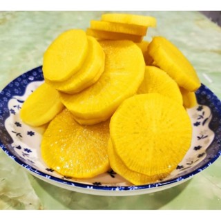 ทันมูจีหัวไชเท้าดองน้ำผึ้ง500กรัมรสชาตอมเปรี้ยวอมหวานกรอบๆฉ่…