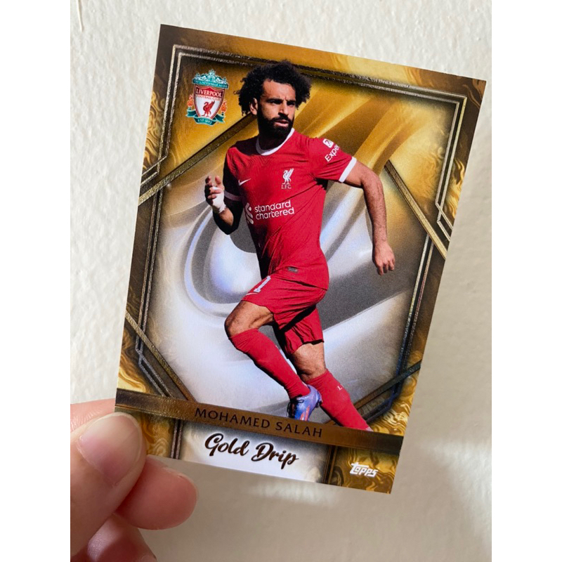การ์ดฟุตบอล 2023-24 TOPPS LIVERPOOL | GOLD DRIP (ขายแยกใบ)