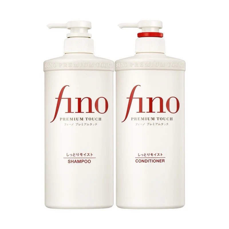 แท้/ส่งไวมาก Shiseido Fino Premium Touch Hair Shampoo / Conditioner 550ml แชมพู ครีมนวด ชิเชโด ฟีโน่ ฟิโน