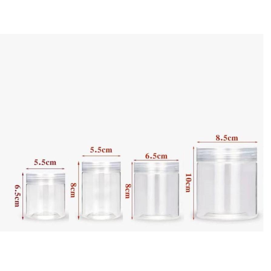 กระปุก ขนาด 6.5x5.5cm 8x5.5cm 8x6.5cm 10x6.5cm กระปุกเปล่า