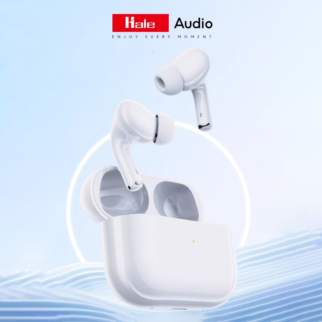 Hale หูฟังไร้สาย ​รุ่นใหม่เพิ่มลดเสียงได้ที่ก้านหูฟัง Original true wireless headset HNT AIRPRO & HTW-01