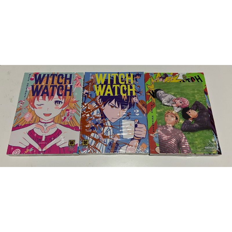 witch watch เล่ม 1-3 มือหนึ่ง เล่ม 3 มีโปสการ์ด ยกชุด พร้อมส่ง