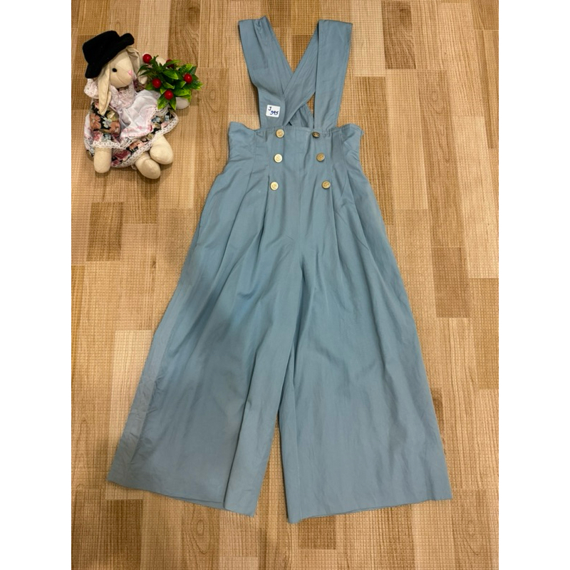 J595 จั๊มสูทกางเกงแบรนด์Louis Joon