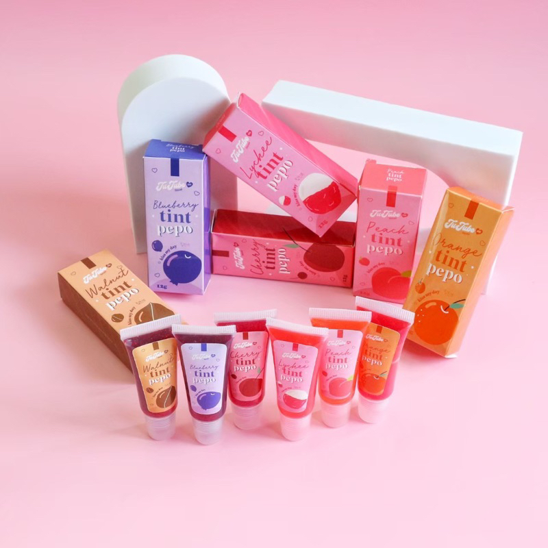 [ถูกที่สุด/พร้อมส่ง/ส่งไว] ติ้นท์ปีโป้ แบรนด์จูจุ๊บ เจลแก้มปีโป้ ใช้ได้ทั้งตา แก้ม ปาก ติดทนมากๆสีสวย