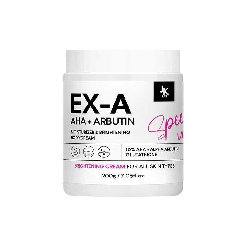 JKxLab EX-A Body Cream ครีมผิวกายเข้มข้นพิเศษด้วย 10%AHA ผลัดผิวเก่า 200g.