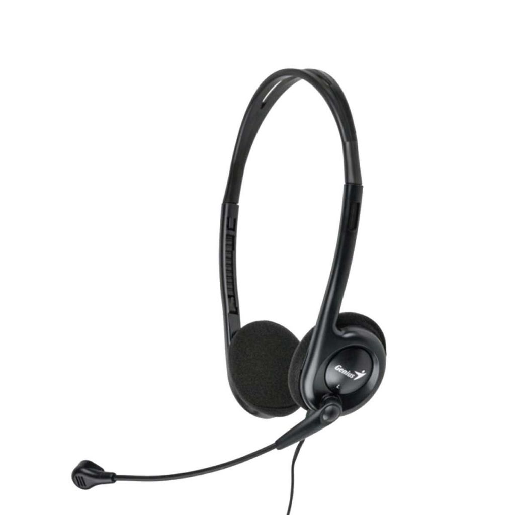 PC HEADSET (หูฟัง) GENIUS LIGHTWEIGHT HS-200C (BLACK)