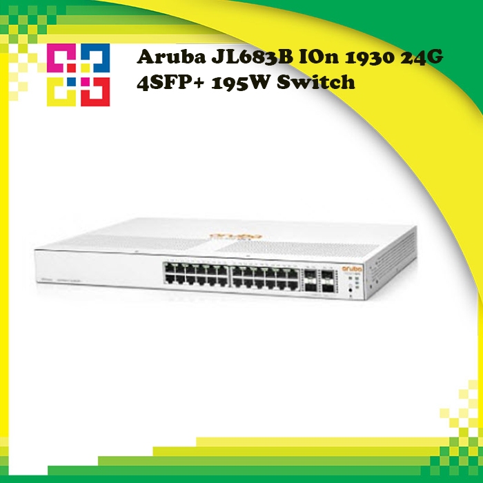 Aruba JL683B IOn 1930 24G 4SFP+ PoE 195W Switch