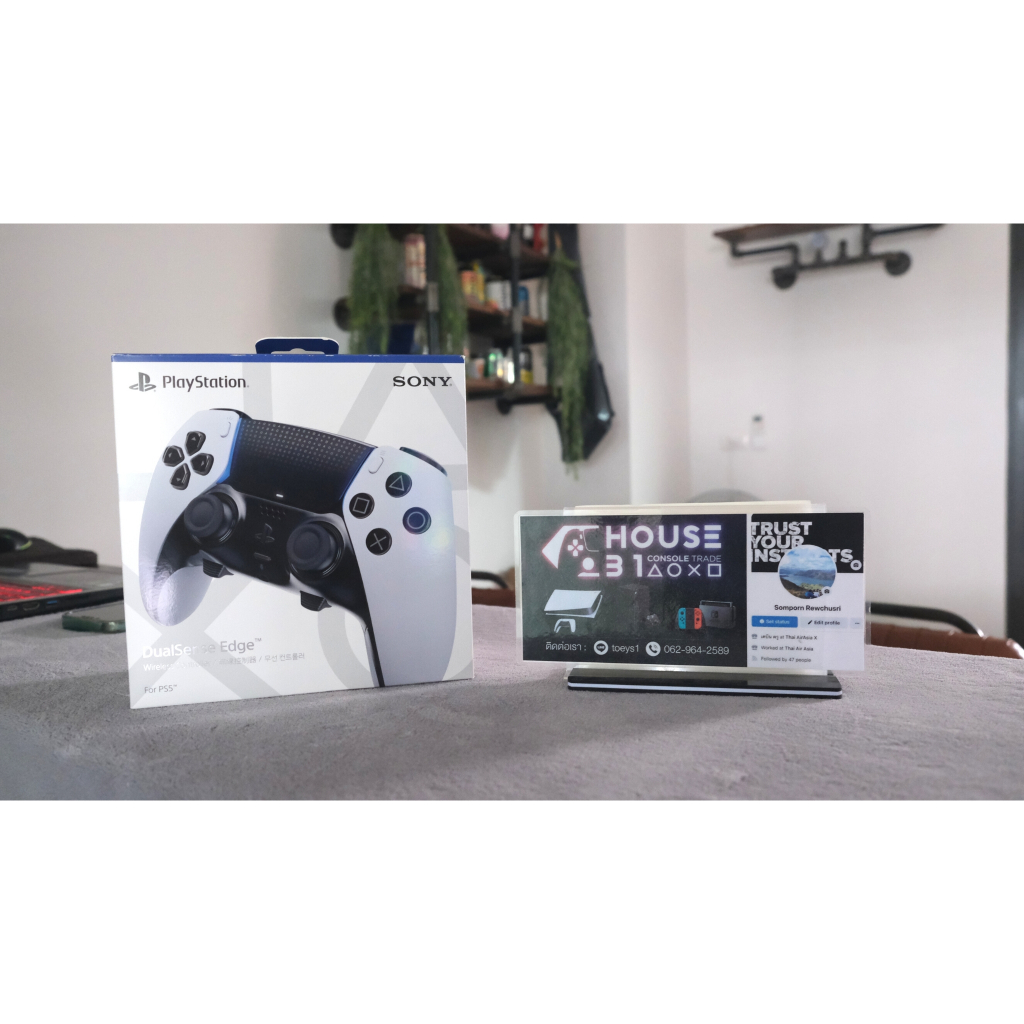 จอย DUALSENSE EDGE สภาพดี ครบกล่อง [มือสอง]