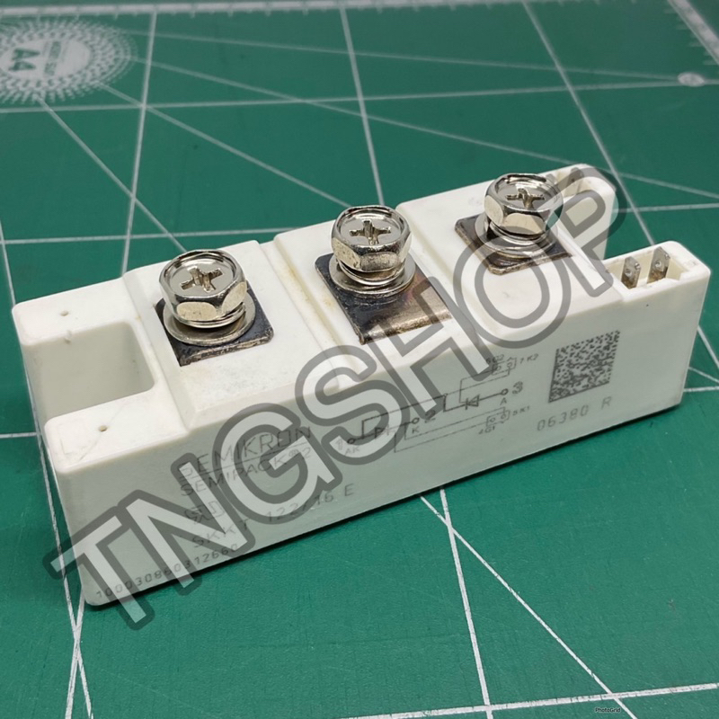 SKKT122/16E SEMIKRON Thyristor Module โมเดล  122A 1600V SKKT. 122/16E โมดูล SCR พร้อมส่งใน🇹🇭🇹🇭 ออกบิ