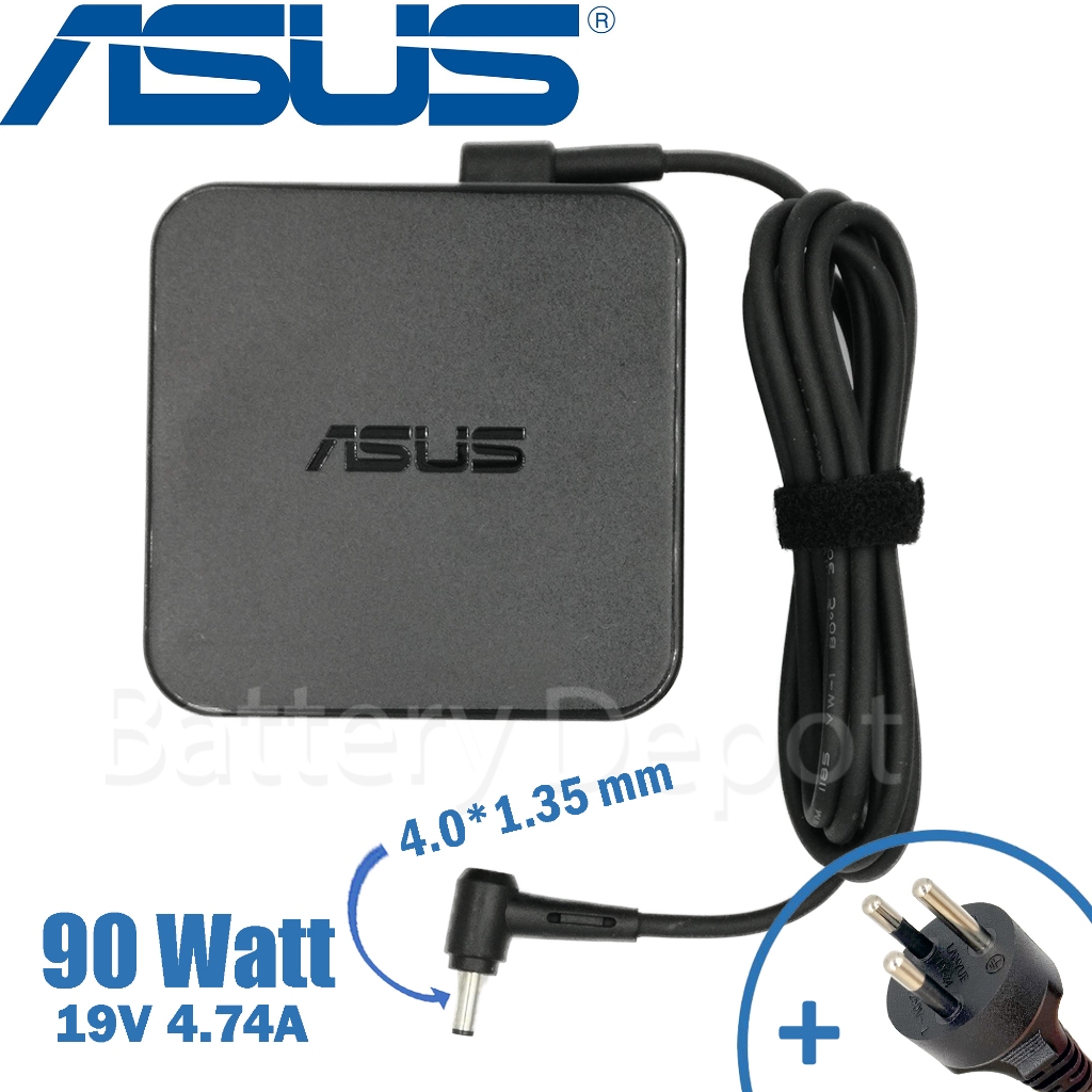 Asus Adapter ของแท้ 90W 19V / 4.74A หัว Jack ขนาด 4.0*1.35mm สายชาร์จ Asus VivoBook S15 S531F อะแดปเ