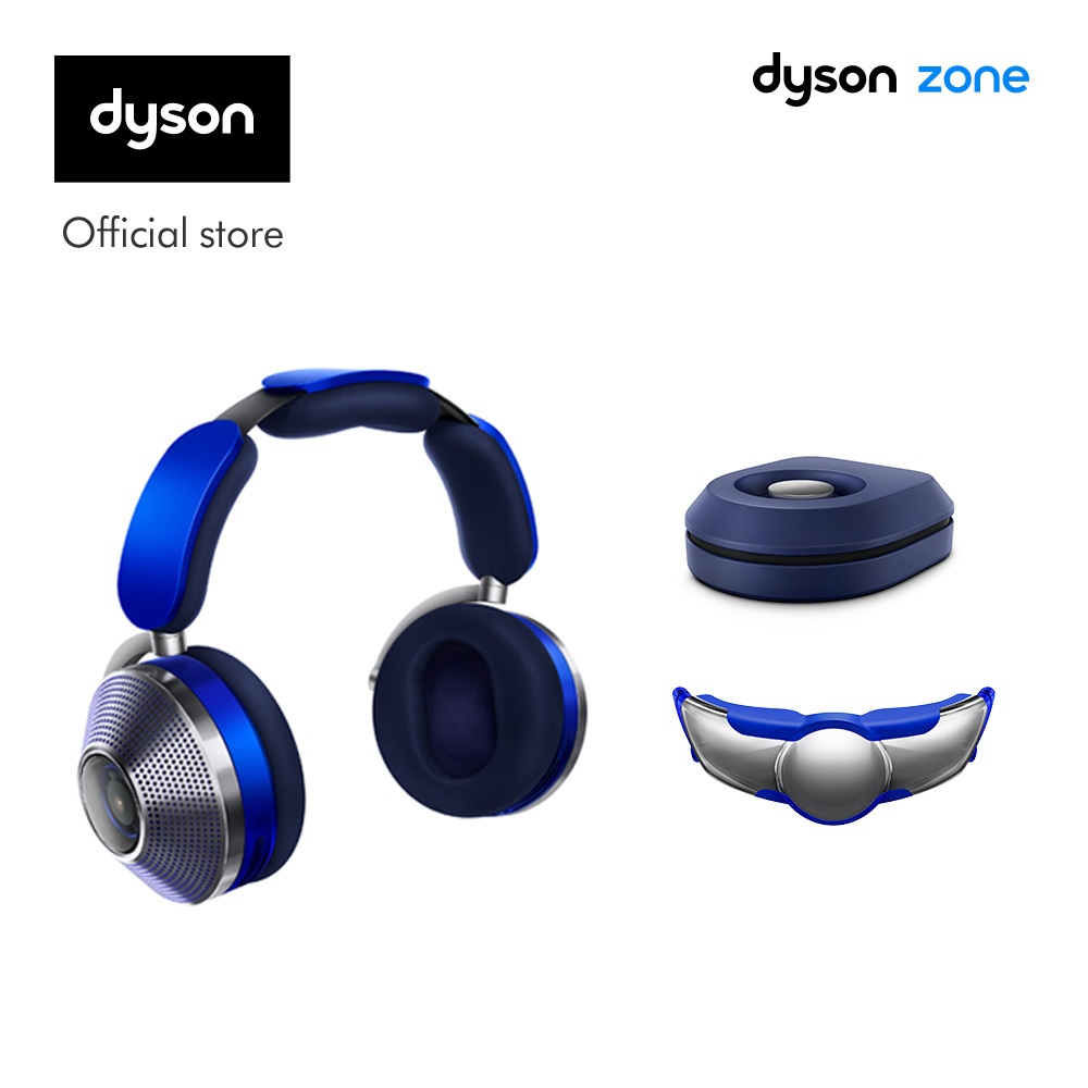 Dyson Zone ™ Absolute noise-cancelling headphones (Ultra Blue/Prussian Blue) เฮดโฟนตัดเสียงรบกวน ไดส