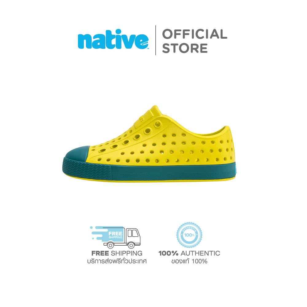 Native รองเท้ากันน้ำเด็กเล็ก EVA รุ่น Jefferson Pickle Green/Patina Green