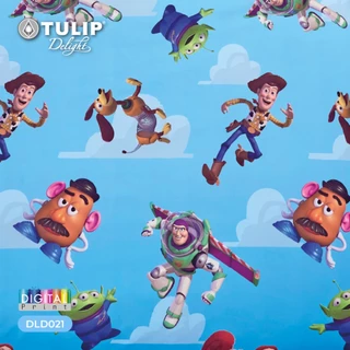 TULIP Delight Toy Story ทอยสตอรี่ DLD021 ลิขสิทธิ์แท้ Disney ชุดผ้าปูที่นอน ผ้าห่ม ผ้านวม พิมพ์ดิจิตอลปริ้น