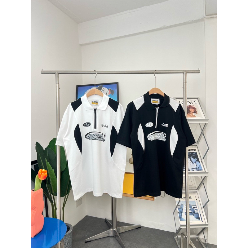 เสื้อคอปกโอเวอร์ไซล์ ป้าย Unreal (Unisex) ใส่ได้ ช/ญ (ลด50%ในไลฟ์)