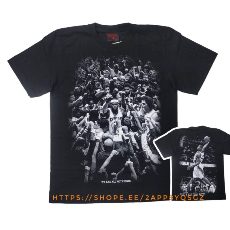 เสื้อยืด lebron james oversize unisex