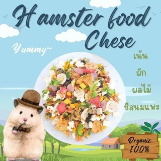 อาหารแฮมสเตอร์สูตรชีสขนาด190กรัมแบบกล่อง