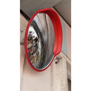 COD*กระจกนูน กระจกโค้งจราจร กระจกยุบตัวได้ไม่แตก 12”,18”, 24”,32" Traffic Convex Mirror