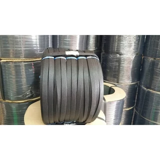 สายรัดพลาสติกขนาด 15 mm เกรด A พลาสติก PP น้ำหนัก สายรัดพลาสติก PP 7.5 กก. (สีดำ 1 ม้วน)