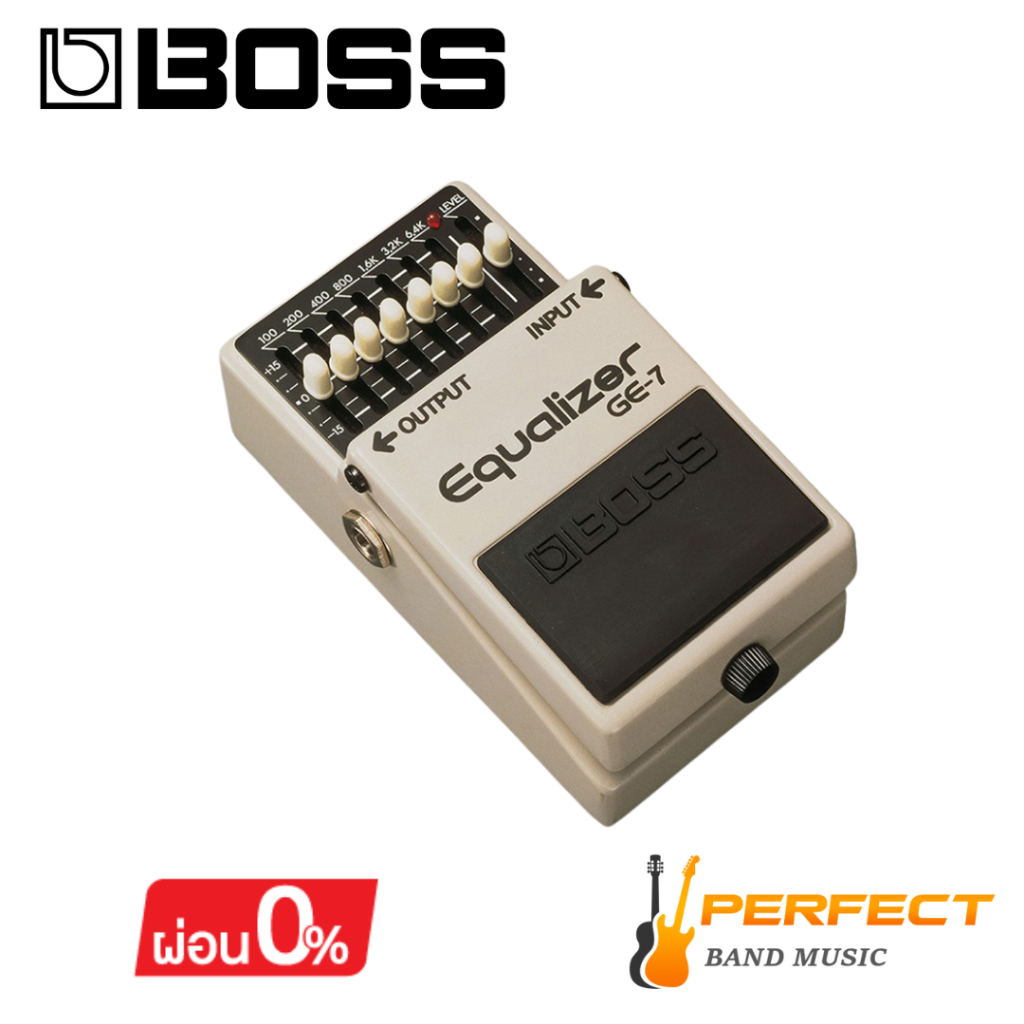 BOSS GE-7 GRAPHIC EQUALIZER เอฟเฟ็กต์กีตาร์ BOSS