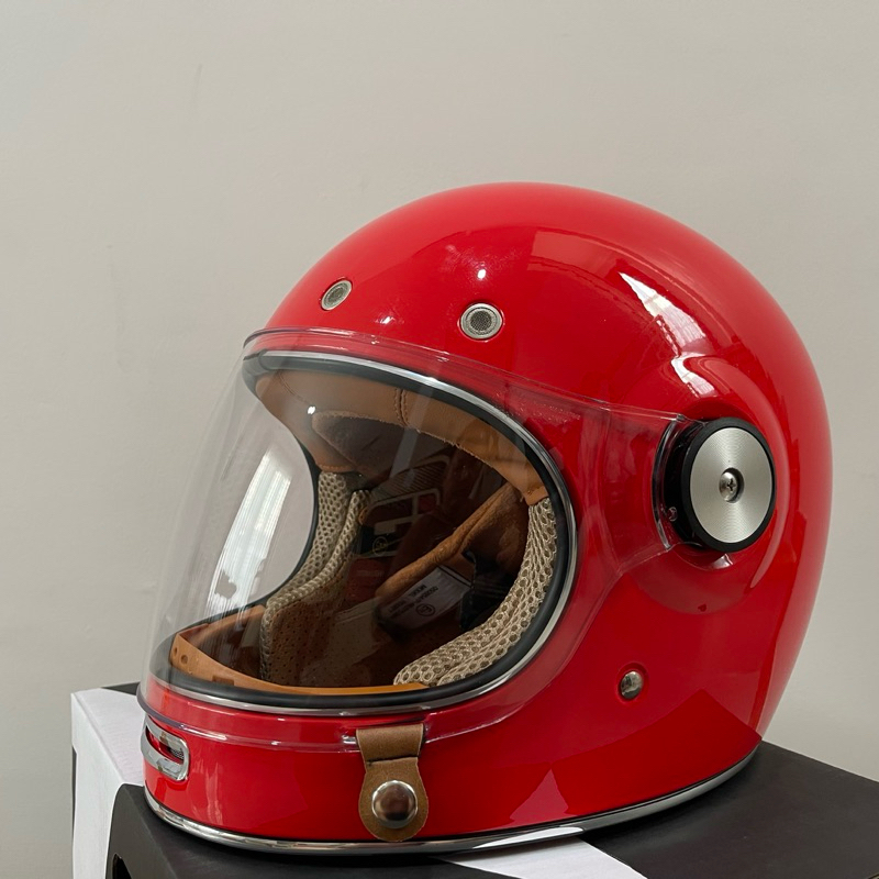 Id rocket หมวกันน็อคคลาสสิก Limited edition ไม่มีโลโก้ id