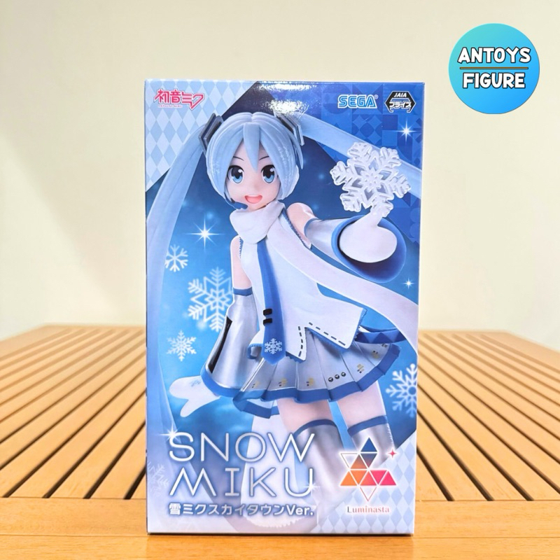 [พร้อมส่ง] ฟิกเกอร์ ของแท้ (Lot 🇯🇵) Vocaloid Luminasta Snow Miku (Snow Miku Sky Town Ver.) Figure