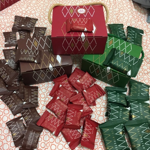 ส่งของออกจากไต้หวัน : 聖比德 Saint Peter Nougat Cracker นูกัต แครกเกอร์ อร่อยหนึบหนับ ขนมยอดฮิต