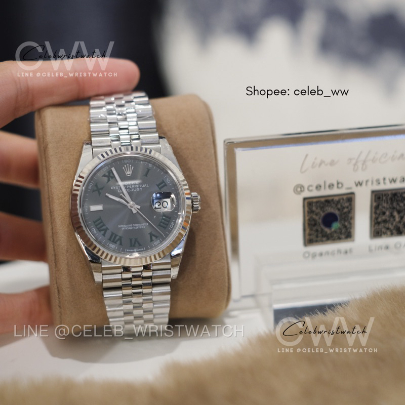CWW • DATEJUST WIMBLEDON 36 MM.